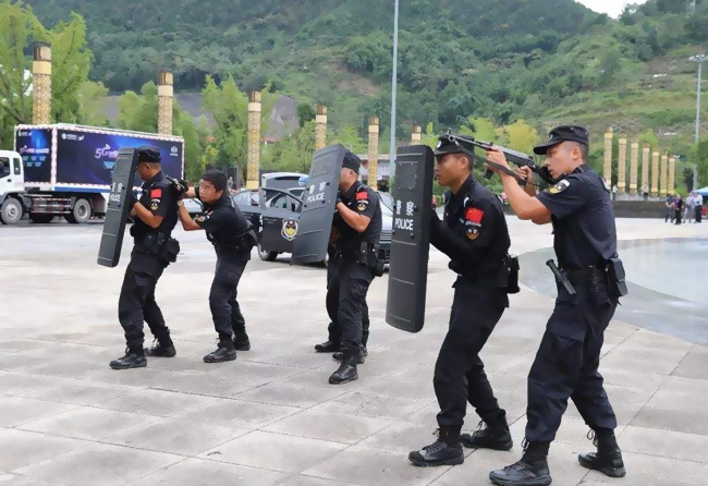 重庆市渝中区公安局解放碑反恐应急指挥部